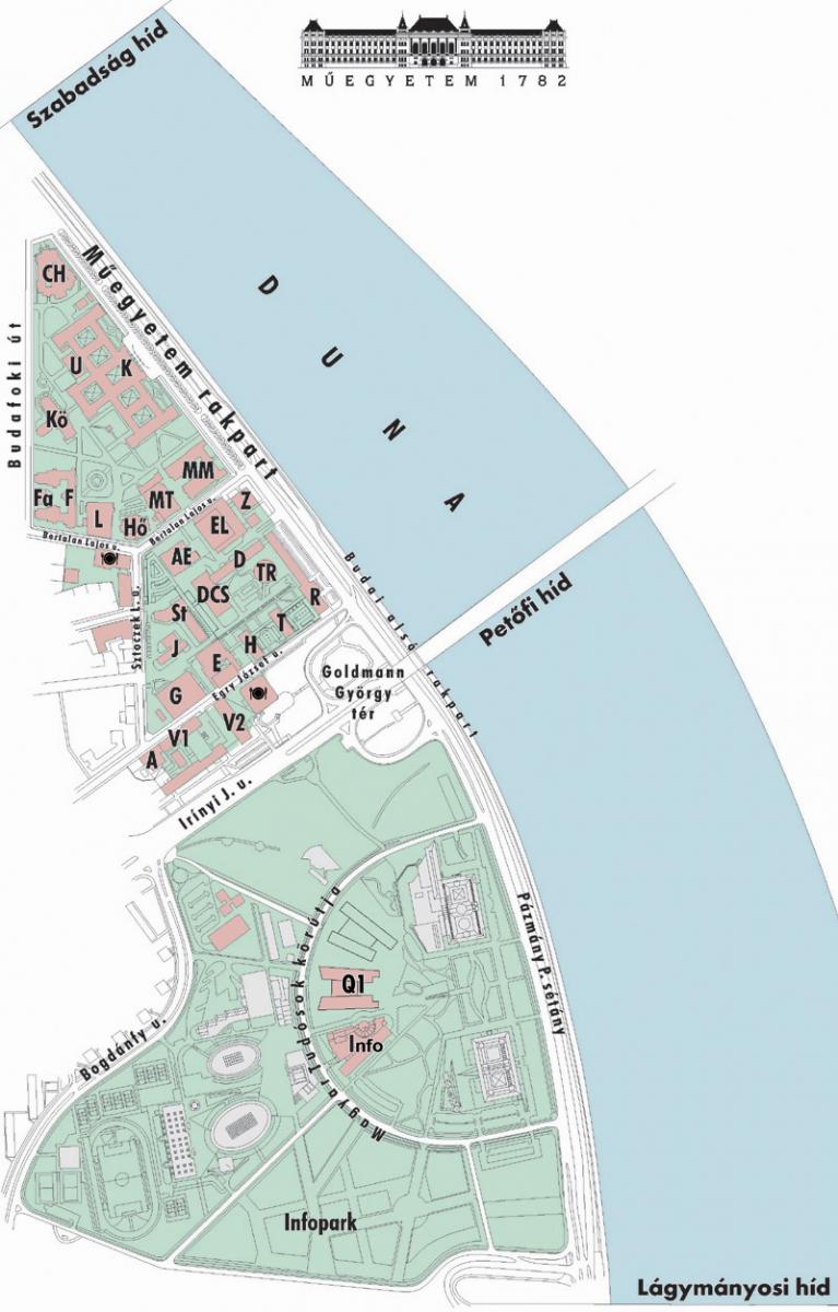 bme budapest térkép Elérhetőség | Budapesti Műszaki és Gazdaságtudományi Egyetem bme budapest térkép