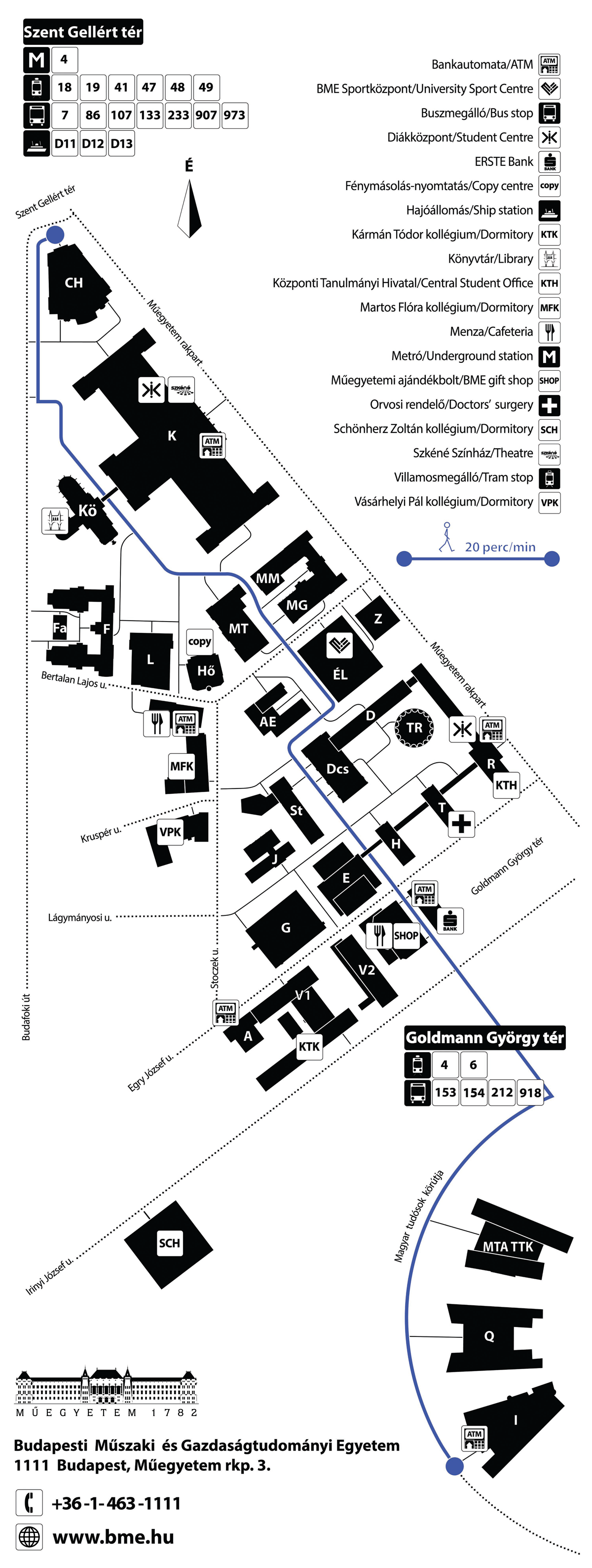 Bme épület Termek Térkép