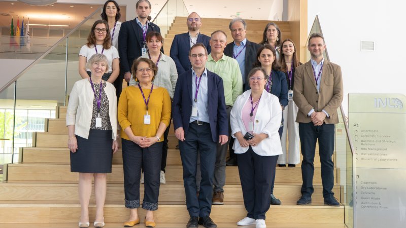 A delegáció és a vendéglátók