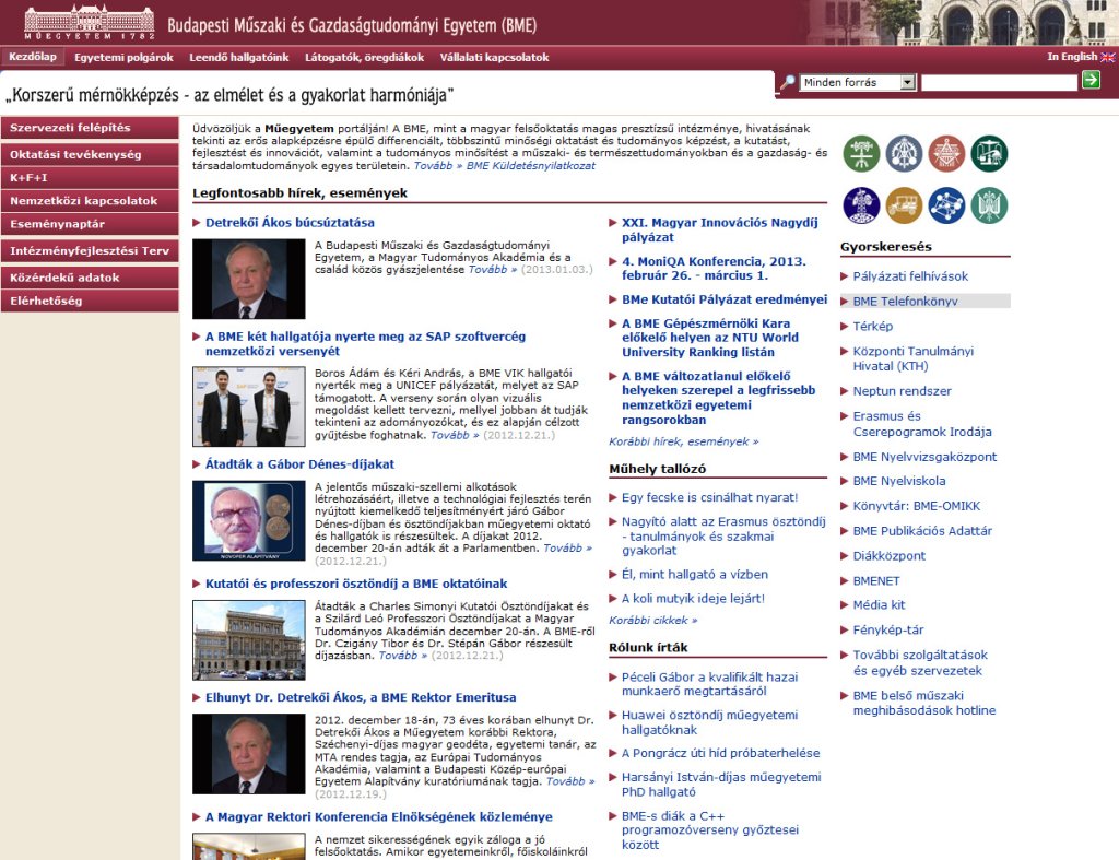 bme.hu, 2005-2012