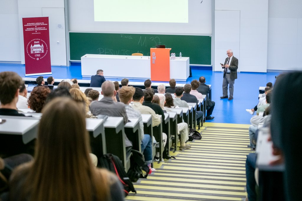 Michael A. Cusumano and the audience